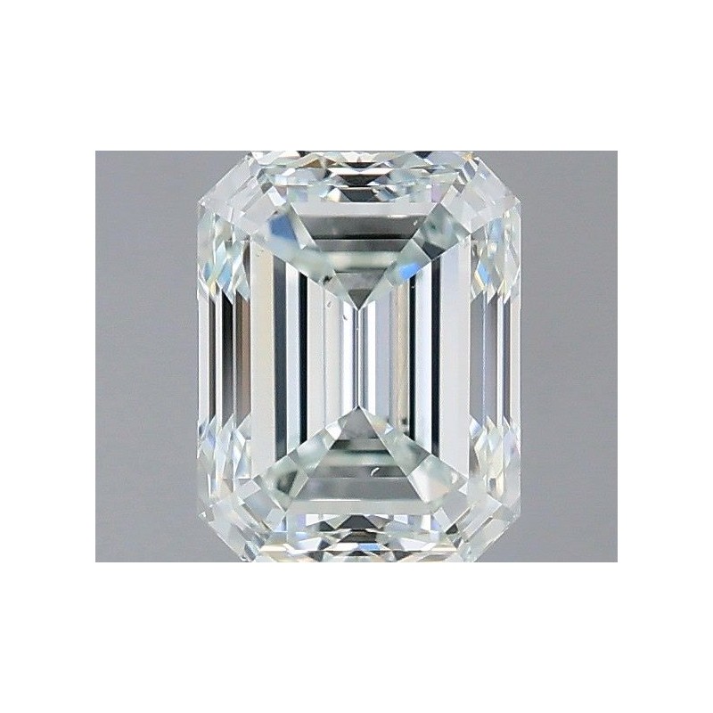 Diament o barwie fantazyjnej szlif szmaragdowy, 1.03ct, VS2, Very Light Green, GIA 5523681864