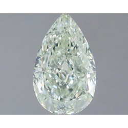 Diament o barwie fantazyjnej szlif gruszkowy, 1.08ct, VS1, Fancy Light Green, GIA 2538330608