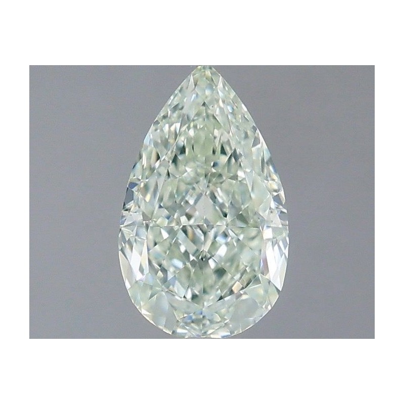 Diament o barwie fantazyjnej szlif gruszkowy, 1.08ct, VS1, Fancy Light Green, GIA 2538330608