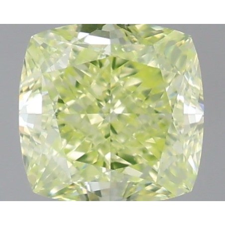 Diament o barwie fantazyjnej szlif poduszkowy brylantowy, 0.76ct, VS1, Fancy Intense Green, GIA 1525637779