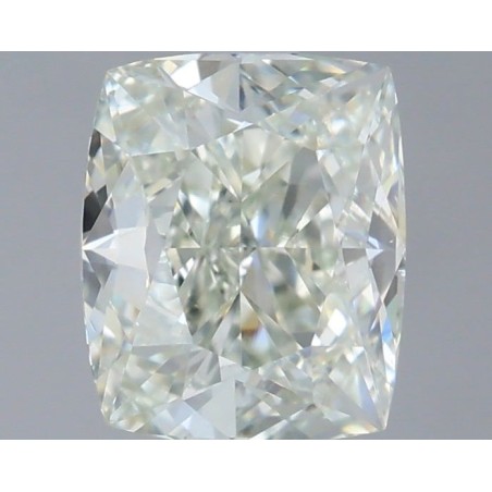 Diament o barwie fantazyjnej szlif poduszkowy brylantowy, 1.01ct, SI1, Fancy Light Green, GIA 2527762367