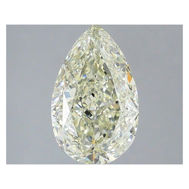 Diament o barwie fantazyjnej szlif gruszkowy, 2ct, VS2, Fancy Green, GIA 7526720163