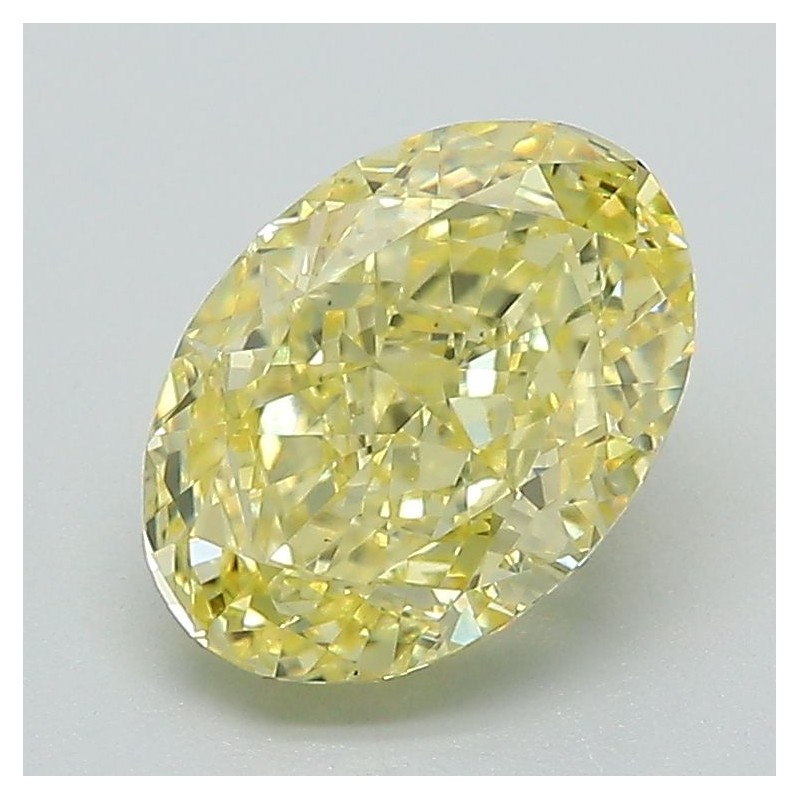 Diament laboratoryjny o barwie fantazyjnej szlif owalny, Yellow Fancy_Vivid, 2.06ct, VVS2, Fancy Vivid Yellow, IGI LG652424489