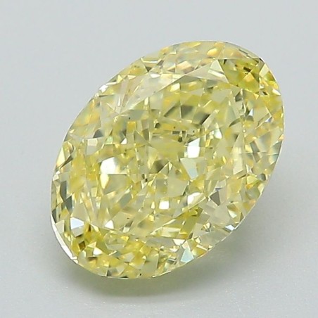 Diament laboratoryjny o barwie fantazyjnej szlif owalny, Yellow Fancy_Vivid, 2.06ct, VVS2, Fancy Vivid Yellow, IGI LG652424489
