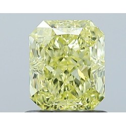 Diament o barwie fantazyjnej radiant, 1.02ct, VS1, Fancy Yellow, GIA 6531541340