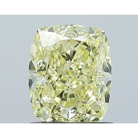 Diament o barwie fantazyjnej szlif poduszkowy modyfikowany, 1.03ct, VS1, Fancy Yellow, GIA 1538273525