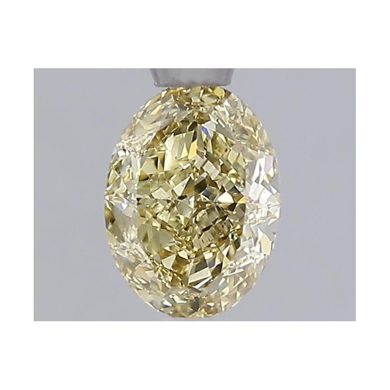 Diament laboratoryjny o barwie fantazyjnej szlif owalny, Yellow Fancy, 1.01ct, VVS2, Fancy Yellow, IGI LG670468866