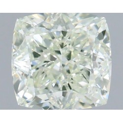 Diament o barwie fantazyjnej szlif poduszkowy brylantowy, 1ct, SI1, Very Light Green, GIA 7532559248