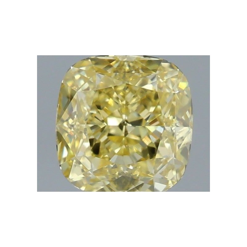 Diament o barwie fantazyjnej szlif poduszkowy brylantowy, 0.53ct, VS2, Fancy Intense Yellow, GIA 5536603318 Diament o barwie fantazyjnej szlif poduszkowy brylantowy, 0.53ct, VS2, Fancy Intense Yellow, GIA 5536603318
