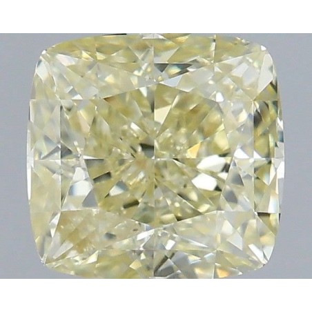 Diament o barwie fantazyjnej szlif poduszkowy brylantowy, 1.03ct, VS1, Fancy Light Brownish Greenish Yellow, GIA 1533557547
