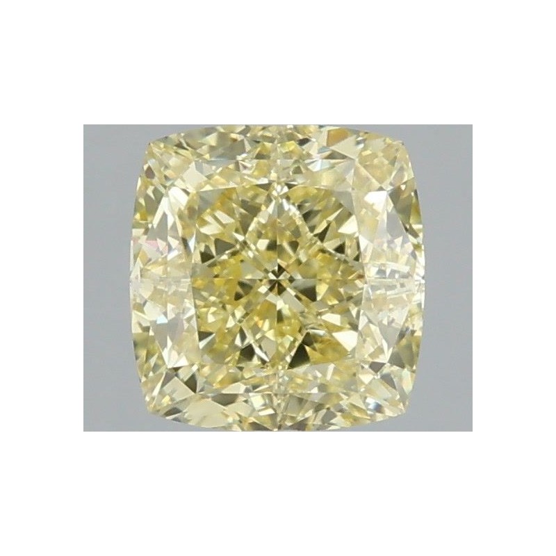 Diament o barwie fantazyjnej szlif poduszkowy brylantowy, 1.64ct, VS2, Fancy Yellow, GIA 2536557513 Diament o barwie fantazyjnej szlif poduszkowy brylantowy, 1.64ct, VS2, Fancy Yellow, GIA 2536557513