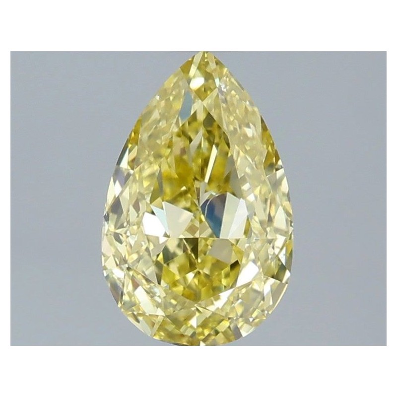 Diament o barwie fantazyjnej szlif gruszkowy, 0.99ct, SI1, Fancy Intense Yellow, GIA 5533600821 Diament o barwie fantazyjnej szlif gruszkowy, 0.99ct, SI1, Fancy Intense Yellow, GIA 5533600821