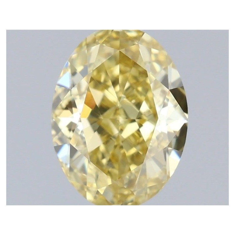 Diament o barwie fantazyjnej szlif owalny, 0.5ct, VS2, Fancy Brownish Yellow, GIA 6295770879