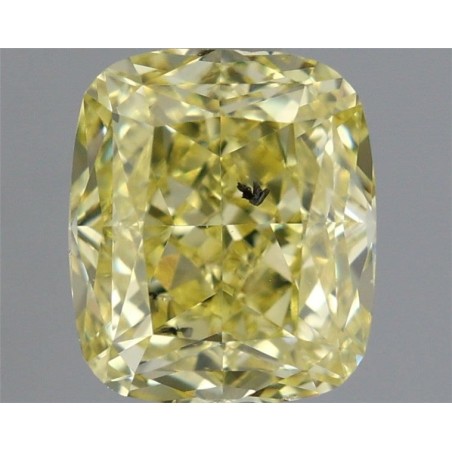 Diament o barwie fantazyjnej szlif poduszkowy modyfikowany, 1.43ct, SI2, Yellow, IGI 667414259