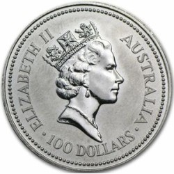 Platynowa moneta 1 uncja Koala 100 dolarów australijskich