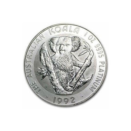 Platynowa moneta 1 uncja Koala 100 dolarów australijskich