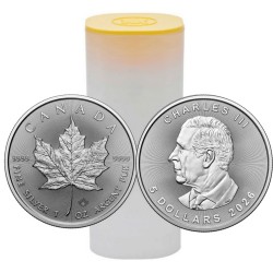 Srebrna moneta 1 uncja x25 Liść Klonu 2026