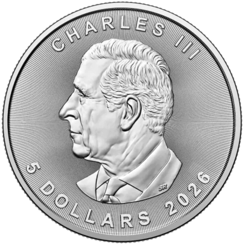 Srebrna moneta 1 uncja x25 Liść Klonu 2026 Srebrna moneta 1 uncja x25 Liść Klonu 2026