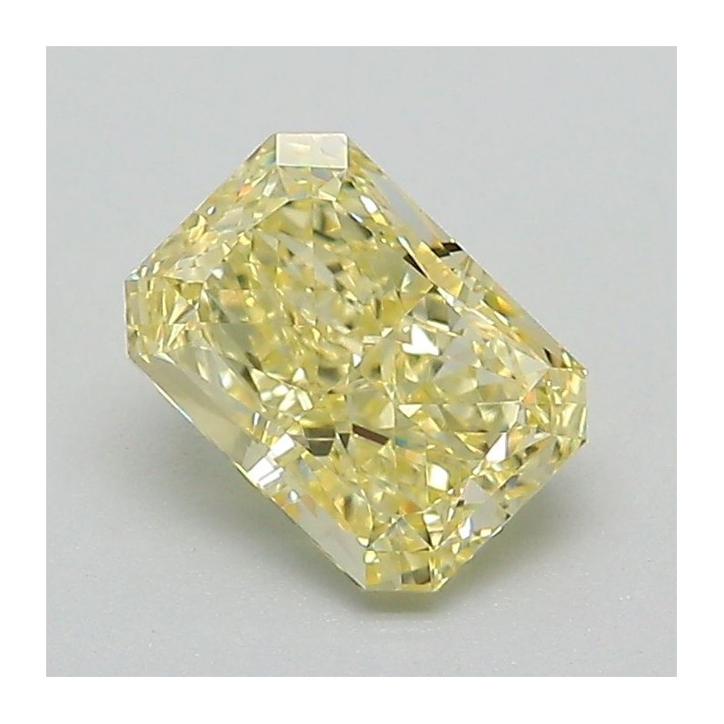 Diament laboratoryjny o barwie fantazyjnej radiant, Yellow Fancy, 1.08ct, VVS2, Fancy Yellow, IGI LG723511033