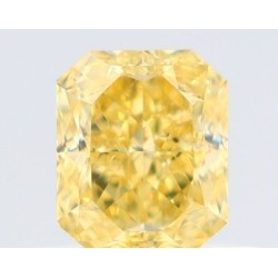 Diament o barwie fantazyjnej radiant, 0.51ct, VS2, Fancy Intense Yellow, GIA 5526735575