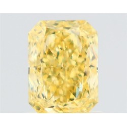 Diament o barwie fantazyjnej radiant, 1.01ct, VVS2, Fancy Intense Yellow, GIA 6531339193