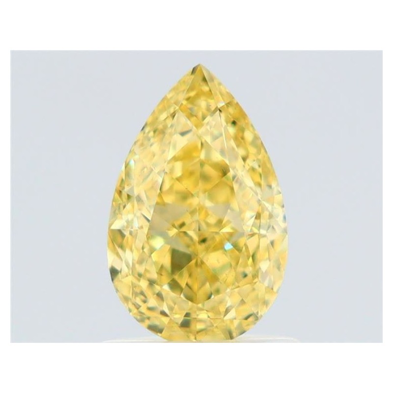 Diament o barwie fantazyjnej szlif gruszkowy, 1.11ct, VS2, Fancy Intense Yellow, GIA 6532388474 Diament o barwie fantazyjnej szlif gruszkowy, 1.11ct, VS2, Fancy Intense Yellow, GIA 6532388474