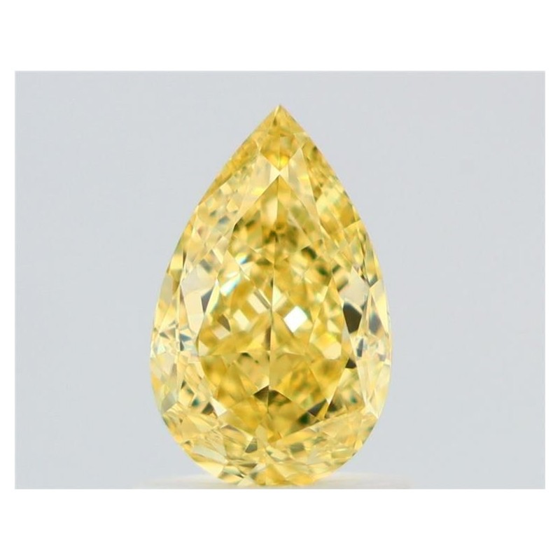 Diament o barwie fantazyjnej szlif gruszkowy, 1.01ct, VS2, Fancy Intense Yellow, GIA 5232749161 Diament o barwie fantazyjnej szlif gruszkowy, 1.01ct, VS2, Fancy Intense Yellow, GIA 5232749161