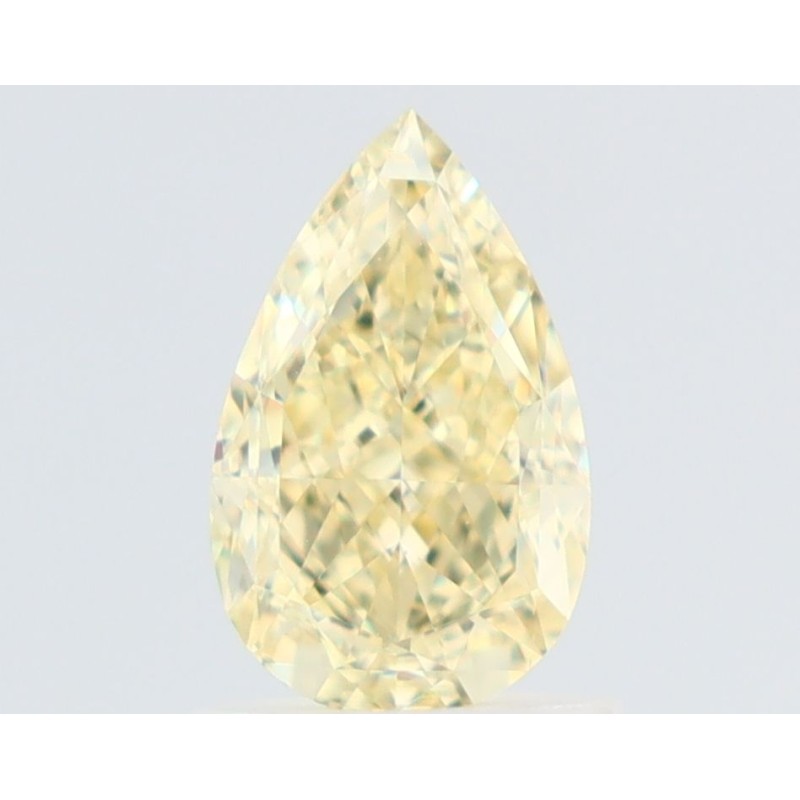 Diament o barwie fantazyjnej szlif gruszkowy, 1.19ct, VS1, Fancy Light Yellow, GIA 2233750342
