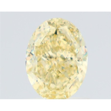 Diament o barwie fantazyjnej szlif owalny, 1.03ct, VS1, Fancy Yellow, GIA 2527493623