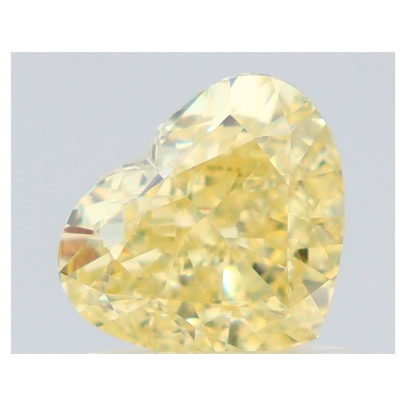 Diament o barwie fantazyjnej serce, 1.09ct, VS2, Fancy Yellow, GIA 2537597785