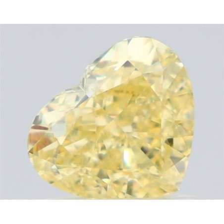 Diament o barwie fantazyjnej serce, 1.09ct, VS2, Fancy Yellow, GIA 2537597785