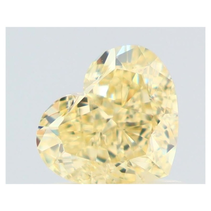 Diament o barwie fantazyjnej serce, 1.02ct, VS1, Fancy Yellow, GIA 6237772359