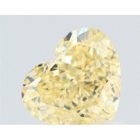 Diament o barwie fantazyjnej serce, 1.02ct, VS1, Fancy Yellow, GIA 6237772359