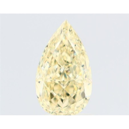 Diament o barwie fantazyjnej szlif gruszkowy, 1.52ct, VS1, Fancy Light Yellow, GIA 5232750317