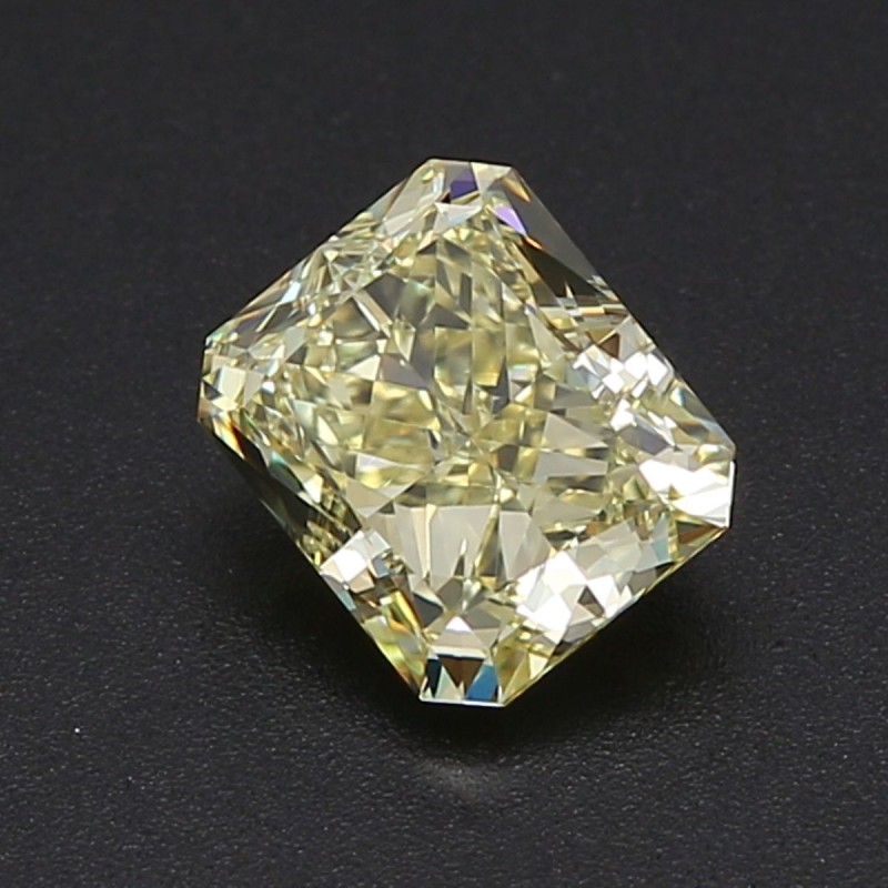 Diament o barwie fantazyjnej radiant, 1.5ct, SI1, Fancy Light Yellow, GIA 6501410837 Diament o barwie fantazyjnej radiant, 1.5ct, SI1, Fancy Light Yellow, GIA 6501410837