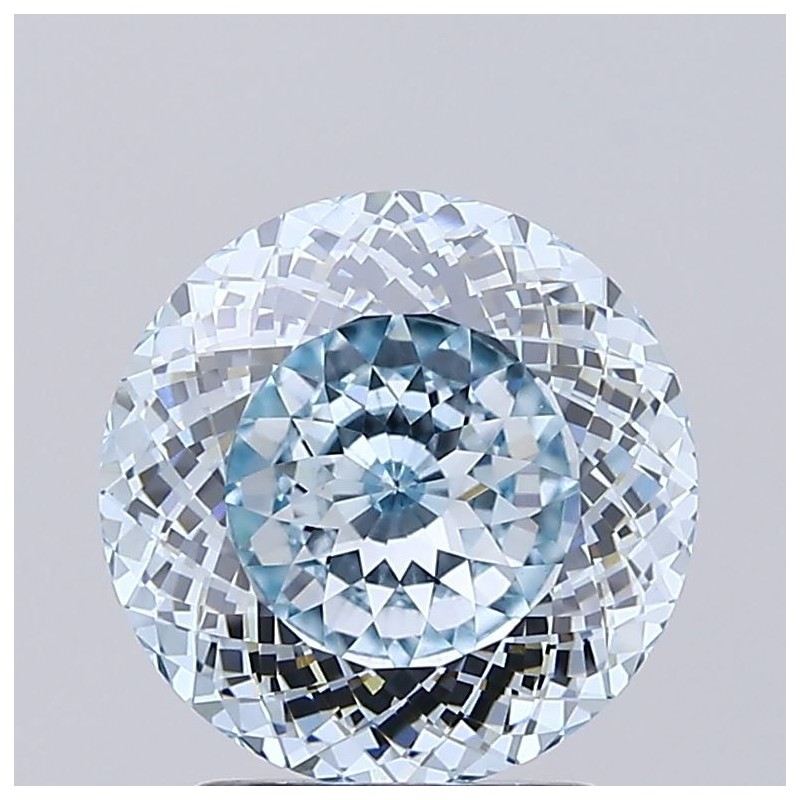 Diament laboratoryjny o barwie fantazyjnej szlif okrągły, Blue Fancy, 2.54ct, VVS2, Fancy Blue, IGI LG729595582