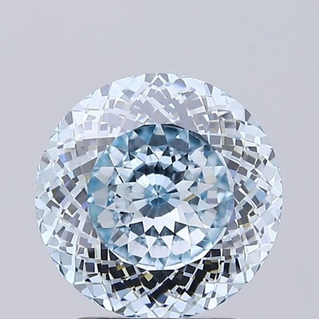 Diament laboratoryjny o barwie fantazyjnej szlif okrągły, Blue Fancy, 2.54ct, VVS2, Fancy Blue, IGI LG729595582