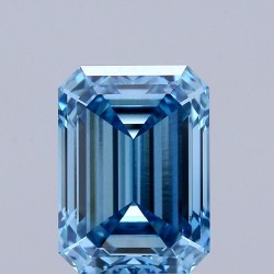 Diament laboratoryjny o barwie fantazyjnej szlif szmaragdowy, Blue Fancy_Vivid, 2.52ct, VVS2, Fancy Vivid Blue, IGI LG712551632