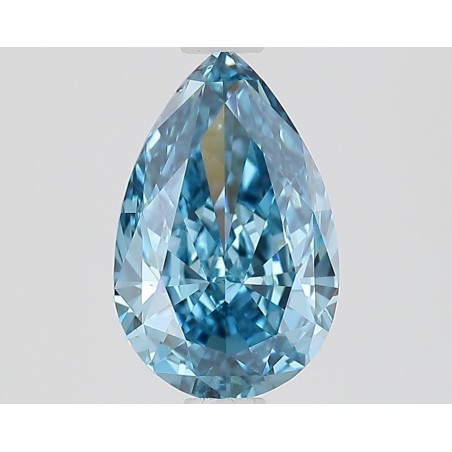 Diament laboratoryjny o barwie fantazyjnej szlif gruszkowy, Blue Fancy_Vivid, 1.52ct, VVS2, Fancy Vivid Blue, IGI LG681516156