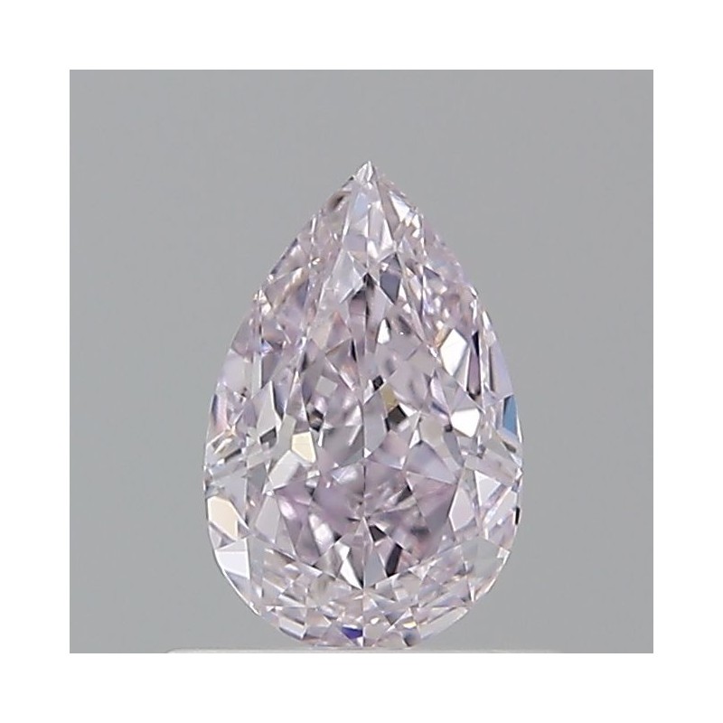 Diament o barwie fantazyjnej szlif gruszkowy, 0.71ct, VS2, Fancy Light Pinkish Purple, GIA 5232719989