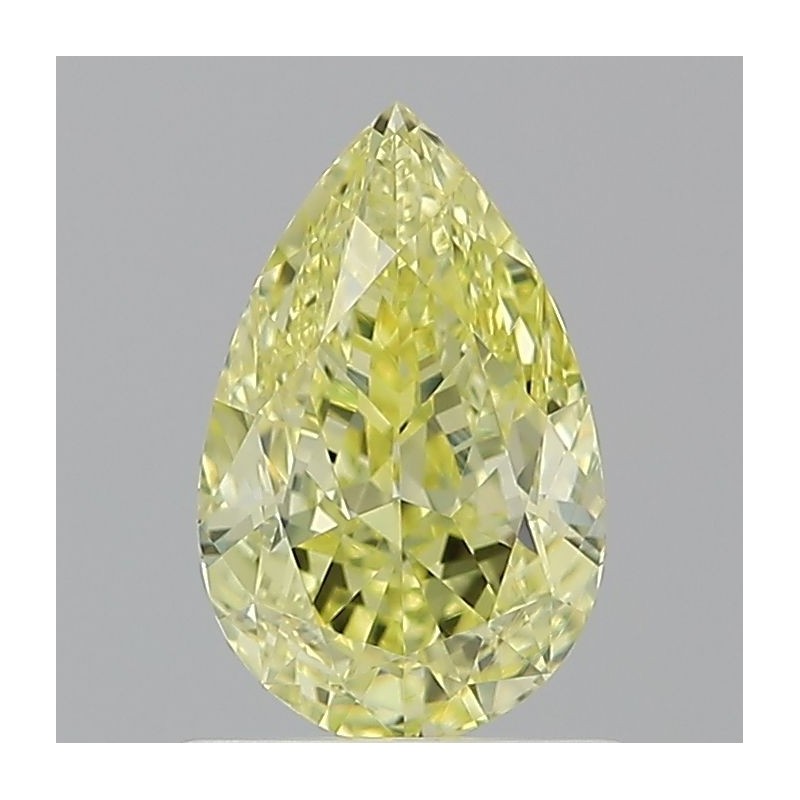 Diament o barwie fantazyjnej szlif gruszkowy, 1.11ct, VVS2, Fancy Intense Yellow, GIA 2231774337