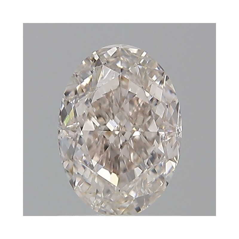 Diament o barwie fantazyjnej szlif owalny, 1.08ct, VS1, Fancy Light Pinkish Brown, GIA 2233766061