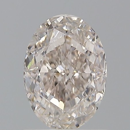Diament o barwie fantazyjnej szlif owalny, 1.08ct, VS1, Fancy Light Pinkish Brown, GIA 2233766061
