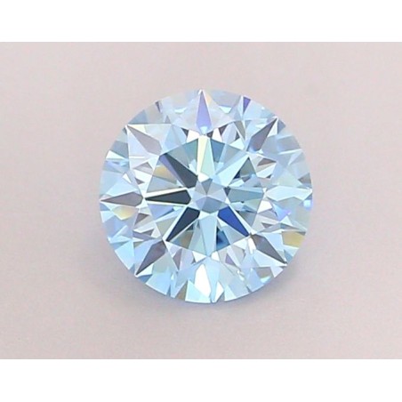 Diament laboratoryjny o barwie fantazyjnej szlif okrągły, Blue Fancy_Vivid, 1.02ct, VVS2, Fancy Vivid Blue, IGI LG698557120