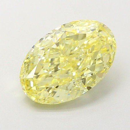 Diament laboratoryjny o barwie fantazyjnej szlif owalny, Yellow Fancy, 2.54ct, VVS2, Fancy Yellow, IGI LG707556332