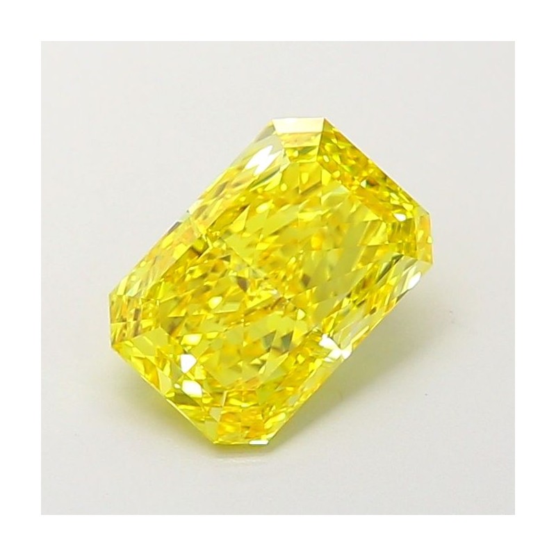 Diament laboratoryjny o barwie fantazyjnej radiant, Yellow Fancy_Vivid, 1.75ct, VVS2, Fancy Vivid Yellow, IGI LG707556329