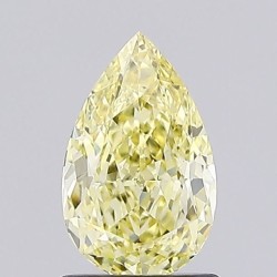 Diament laboratoryjny o barwie fantazyjnej szlif gruszkowy, Yellow Fancy, 1.08ct, VVS2, Fancy Yellow, IGI LG732565048
