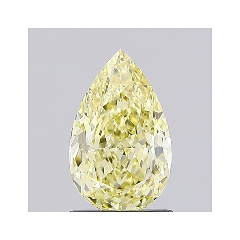 Diament laboratoryjny o barwie fantazyjnej szlif gruszkowy, Yellow Fancy, 1.08ct, VVS2, Fancy Yellow, IGI LG732565048