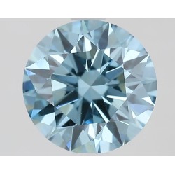 Diament laboratoryjny o barwie fantazyjnej szlif okrągły, Blue Fancy_Vivid, 1.67ct, VVS2, Fancy Vivid Blue, IGI LG660447421