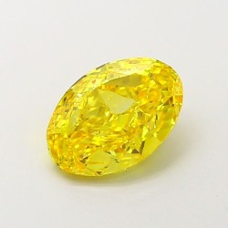 Diament laboratoryjny o barwie fantazyjnej szlif owalny, Yellow Fancy_Vivid, 1.78ct, VVS2, Fancy Vivid Yellow, IGI LG707556648